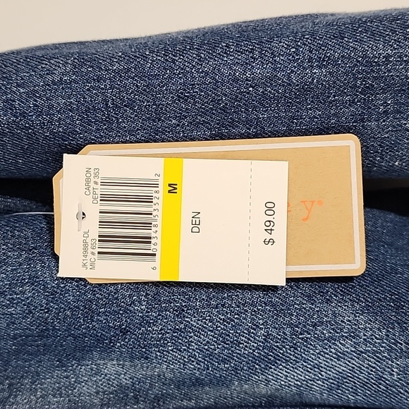 Copper Key Distressed Demin Jacket Size Medium - Picture 4 of 6